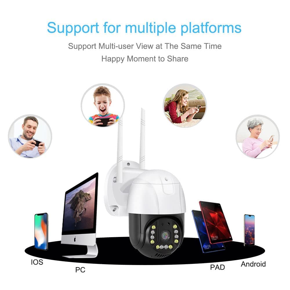 DDLC 4G SIM(All Supported) Gorilla 5MP Full HD IP66 Outdoor V380 Wireless PTZ Security Camera Colored 9 IRS Dual Light Night Vision AUTO Tracking Two Way (4g ptz)